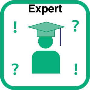 「専門家を再考するのアイコン