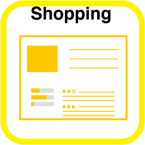 買い物のものさしのアイコン